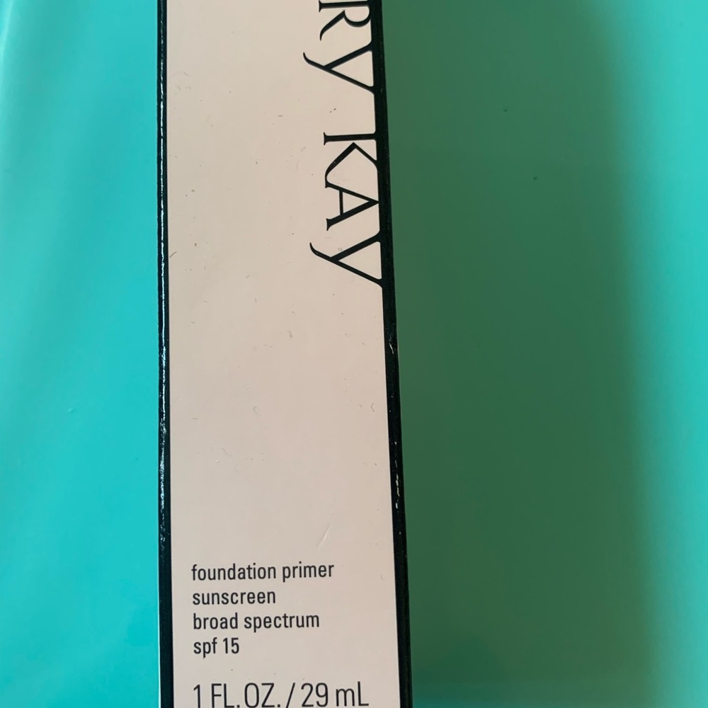 Mary Kay foundation primer sunscreen